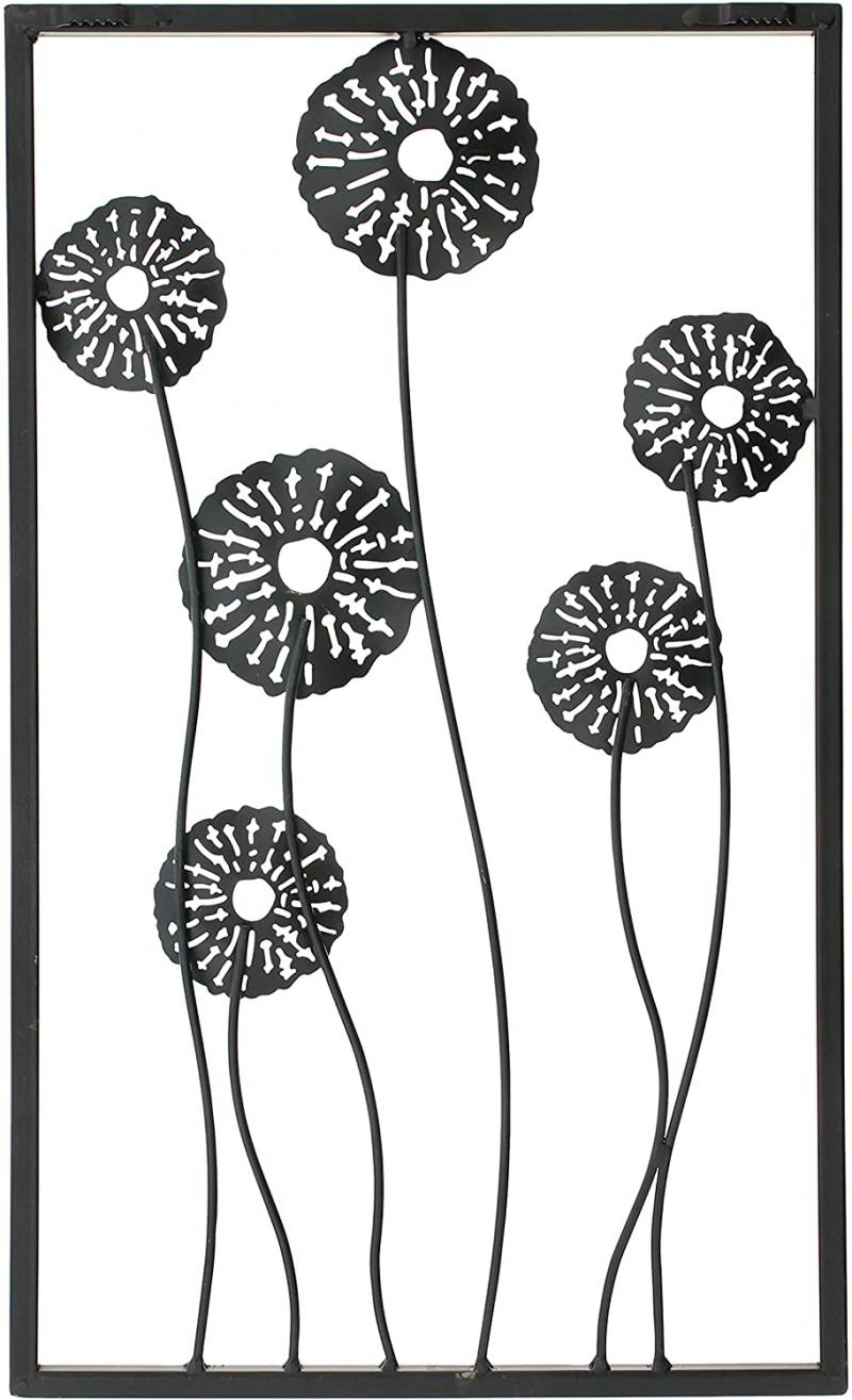 Metallbild Blume