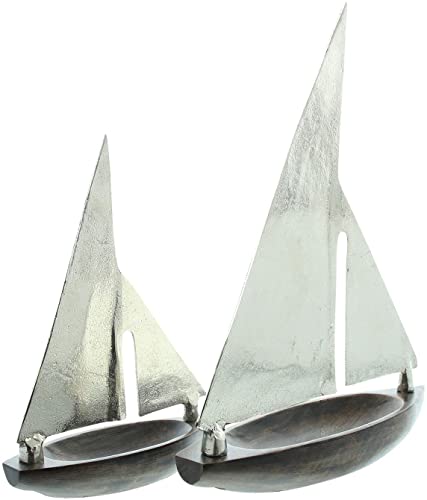 Metall-Schiff "Sailing", 2er Set