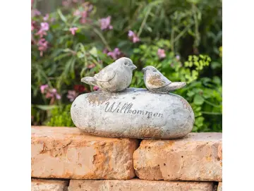 Dekostein "Willkommen"