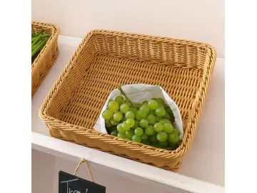 Auslagekorb "Poly", 40 x 40 x 10 cm