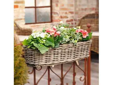 Balkonpflanzer "Rattan", groß