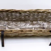 Balkonpflanzer "Rattan", groß