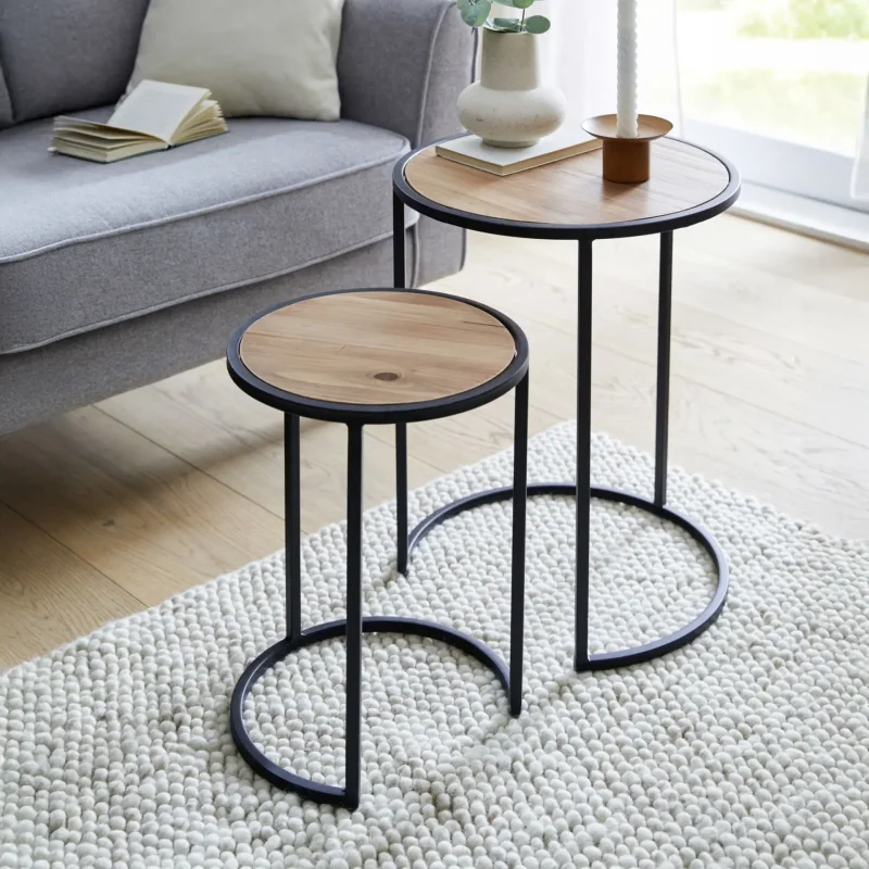 Beistelltisch "Circle", 2er Set