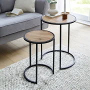 Beistelltisch "Circle", 2er Set