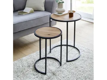 Beistelltisch "Circle", 2er Set