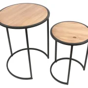 Beistelltisch "Circle", 2er Set