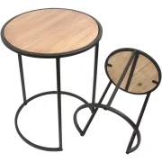 Beistelltisch "Circle", 2er Set