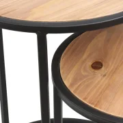 Beistelltisch "Circle", 2er Set