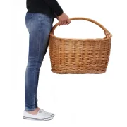 Bügelkorb "Maxi", Traditionnel, vielseitig anwendbar, Robust 68 x 49 x 28 cm, GH 47 cm