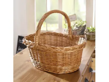 Bügelkorb "Zopfmuster"