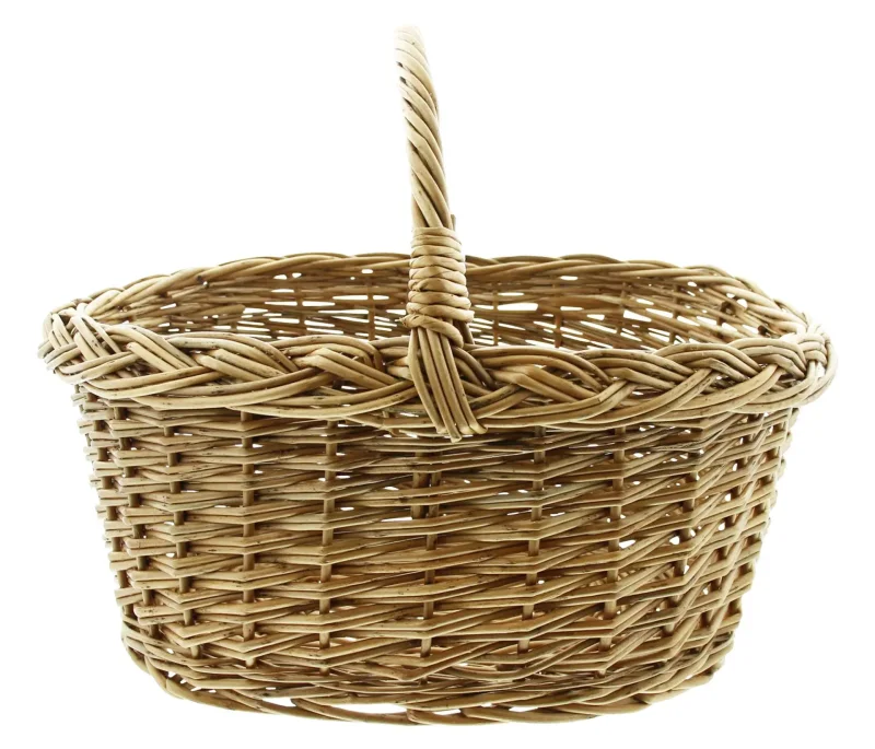 Bügelkorb "Zopfmuster"