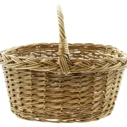 Bügelkorb "Zopfmuster"