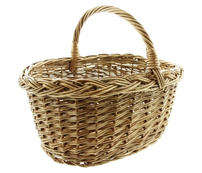 Bügelkorb "Zopfmuster"