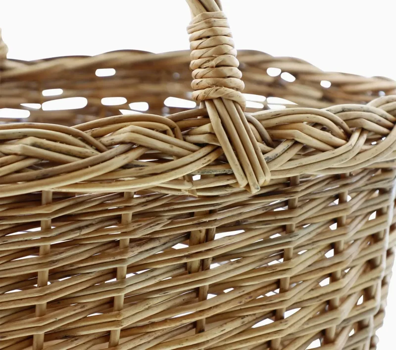 Bügelkorb "Zopfmuster"