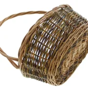 Bügelkorb "Zopfrand", 2er Set