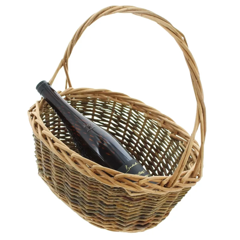 Bügelkorb "Zopfrand", 2er Set