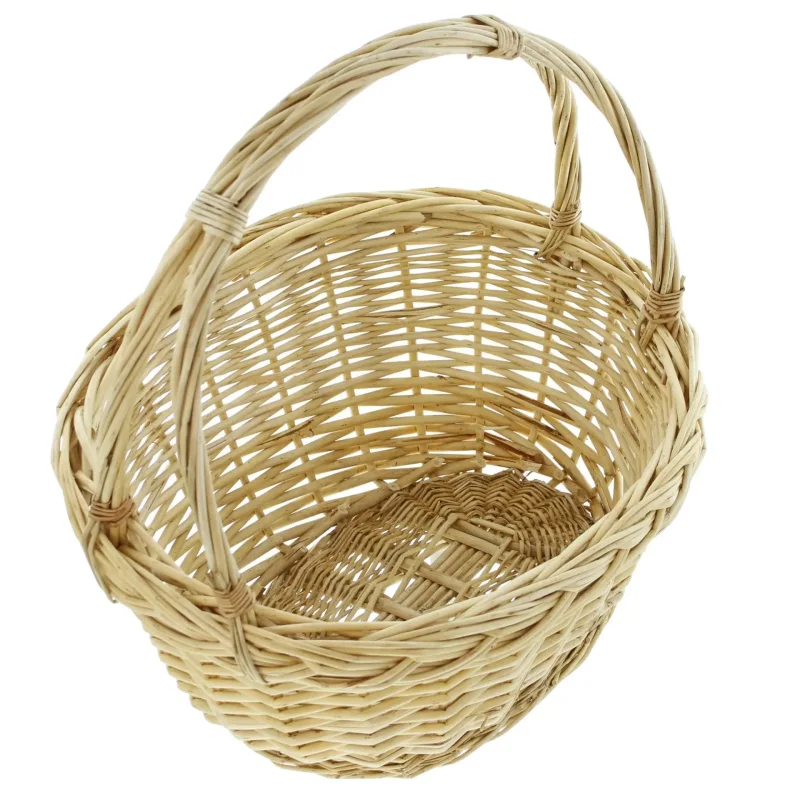 Bügelkorb "Zopfrand", groß