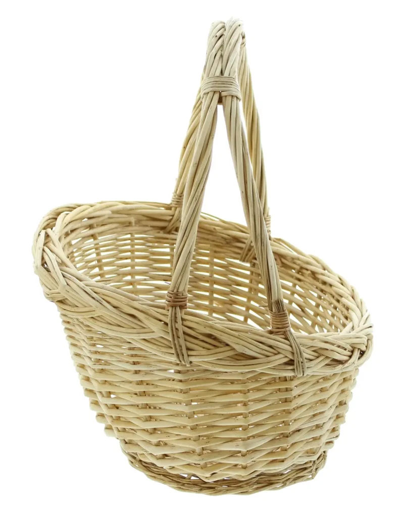 Bügelkorb "Zopfrand", groß