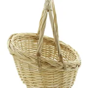 Bügelkorb "Zopfrand", groß