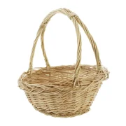 Bügelkorb "Zopfrand", klein