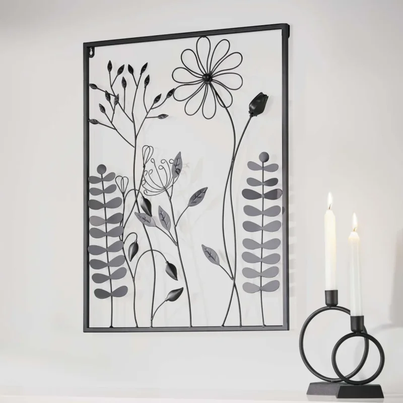 Bild "Black Flowers"