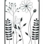 Bild "Black Flowers"