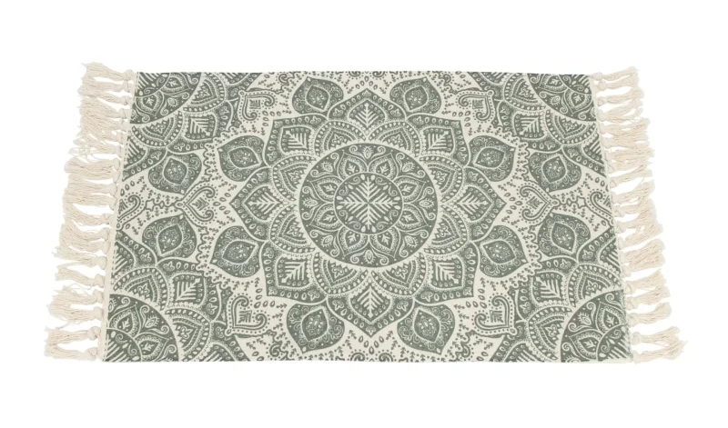 Bodenmatte "Mandala", grün