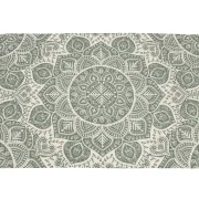 Bodenmatte "Mandala", grün