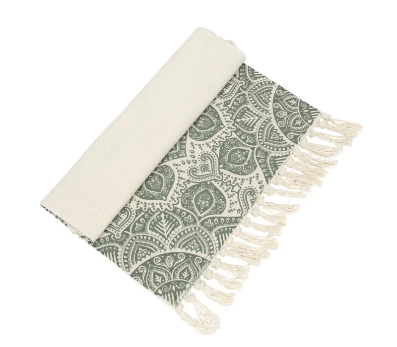 Bodenmatte "Mandala", grün