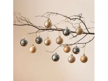 Christbaumkugel "Modern", 30er Set