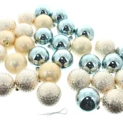 Christbaumkugel "Modern", 30er Set