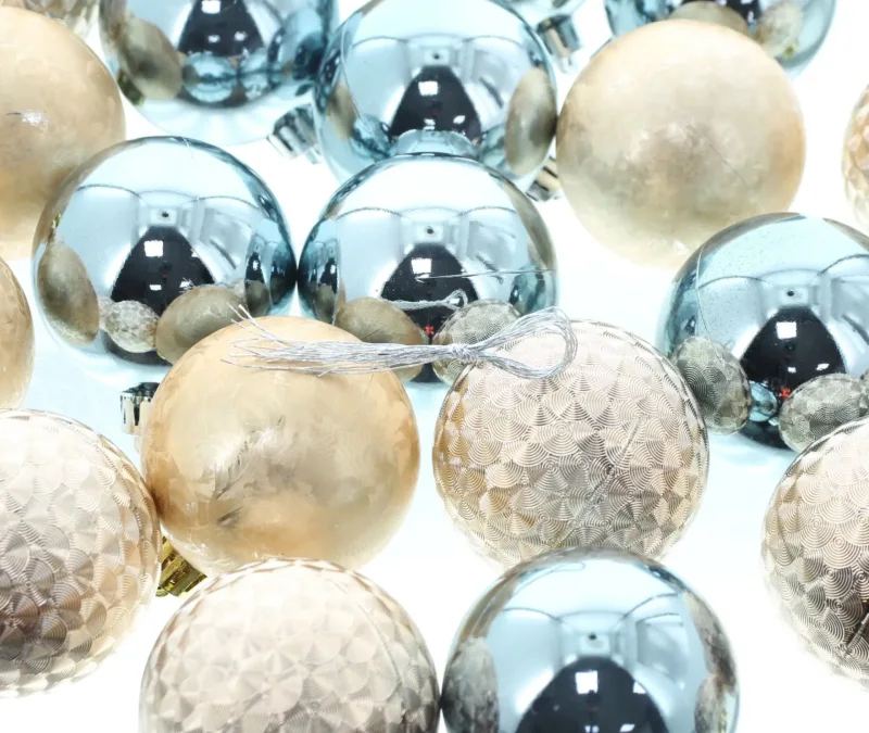 Christbaumkugel "Modern", 30er Set