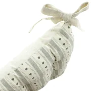 Cottage Stuhlkissen mit Herzstoff 40 x 40 cm