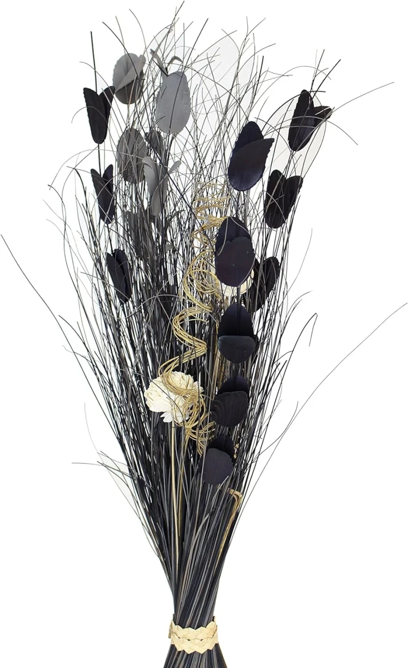 Dekobündel grau + schwarz, ca. 100 cm hoch, Naturdeko, Dekozweige
