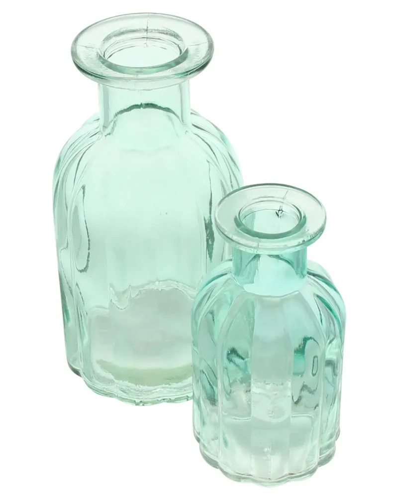 Dekovase "Aquagrün", 4er Set