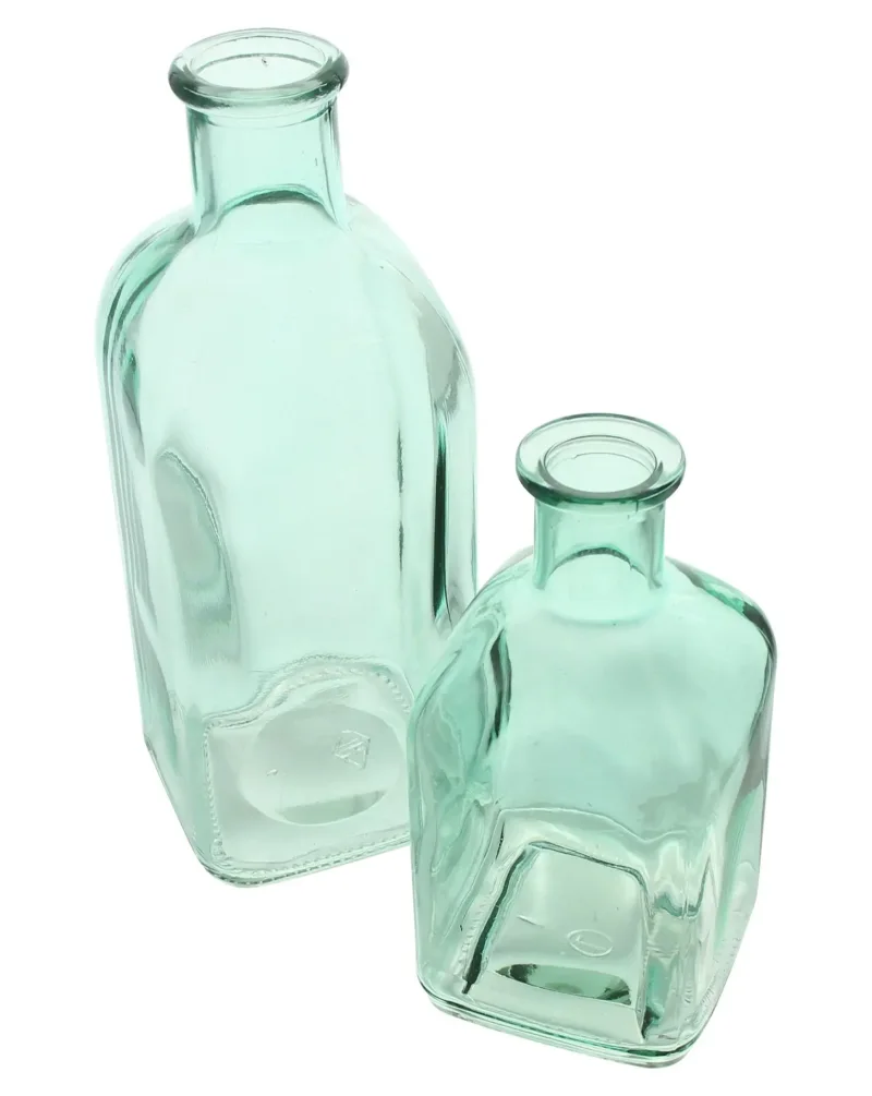 Dekovase "Aquagrün", 4er Set