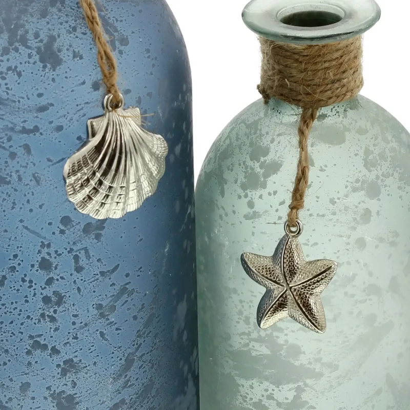 Dekovase "Maritim", 2er Set