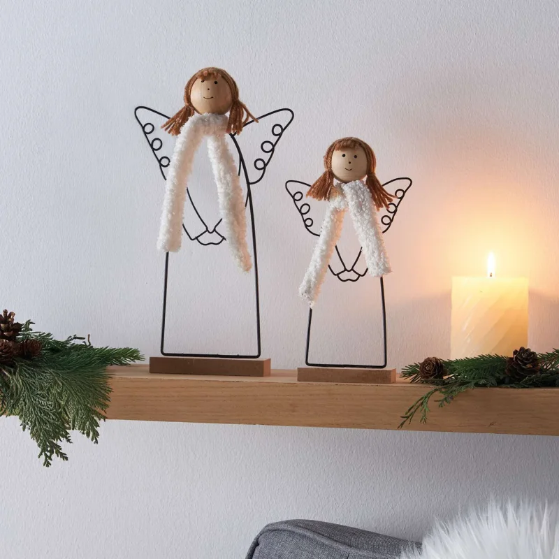 Engel "Black", 2er Set