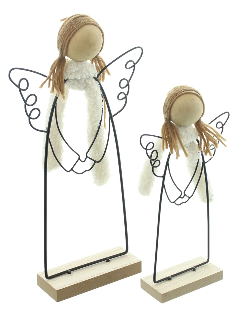 Engel "Black", 2er Set