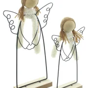 Engel "Black", 2er Set