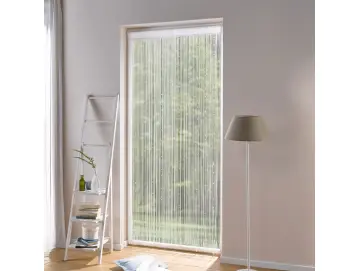 Fadenvorhang "Weiße Perlen"