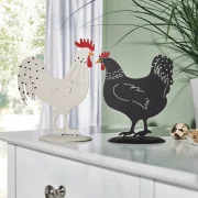 Figur "Black & White", 2er Set