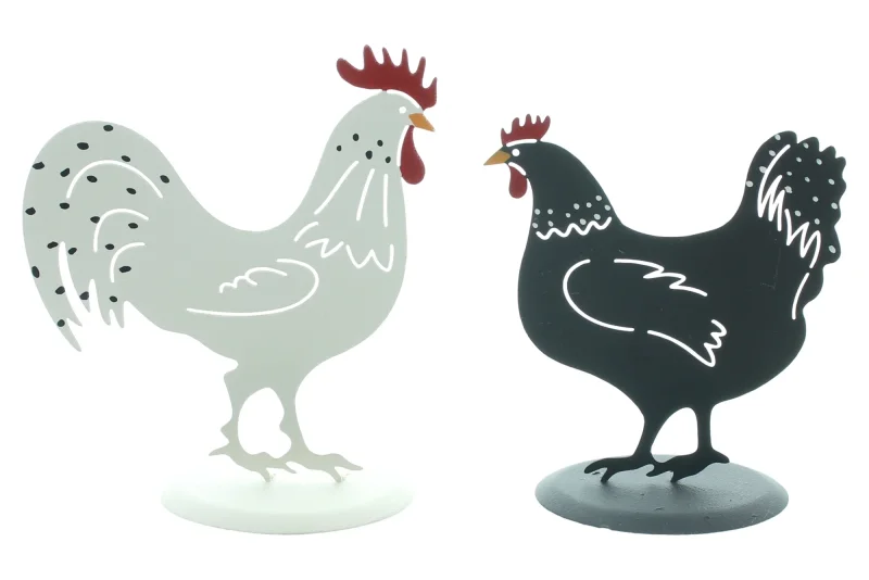 Figur "Black & White", 2er Set