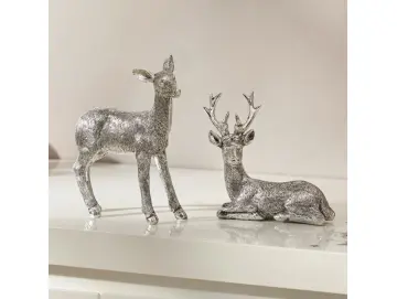 Figur "Reh & Hirsch", 2er Set