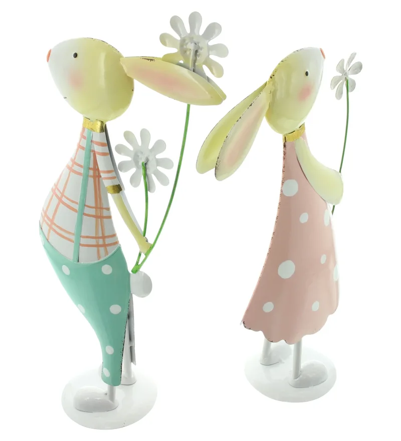 Figur "Verliebte Hasen", 2er Set