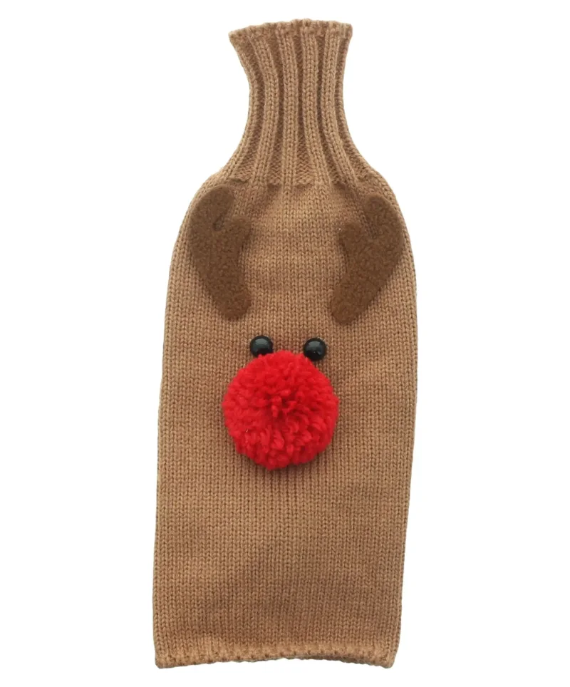 Flaschendeko "Rudolf"