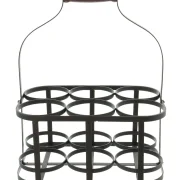 Flaschenkorb "Metall", für 6 Flaschen