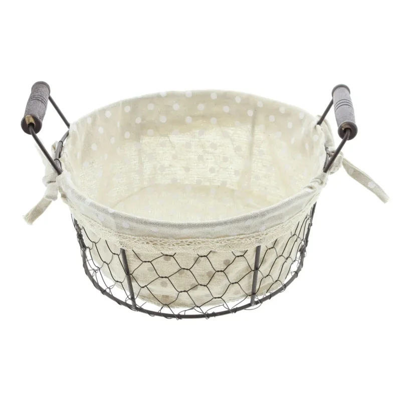 Füllkorb "Pünktchen", rund