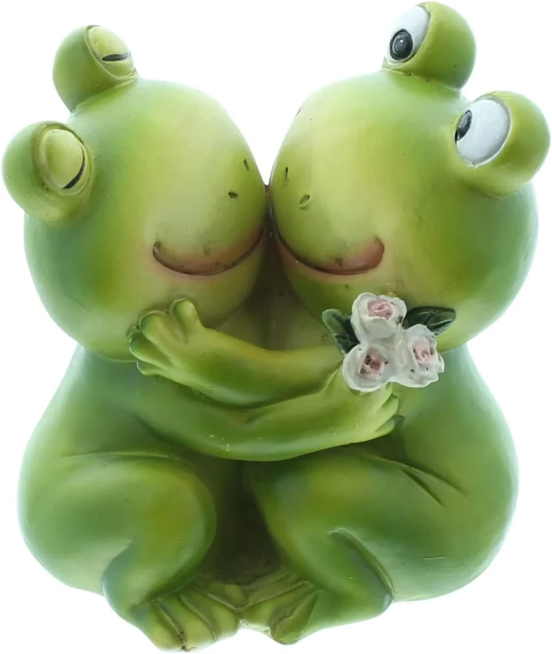 Froschpaar "Küsschen"