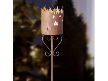 Gartenstecker "Flammenkelch"